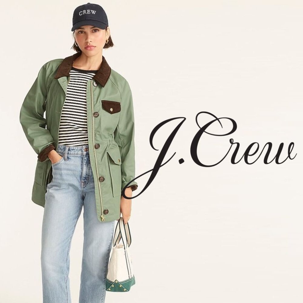 J. CREW Classic Field Jacket NWOT XS